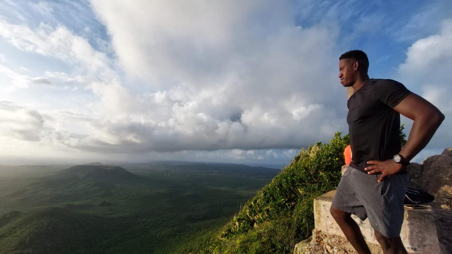 Christoffel Berg Curacao view